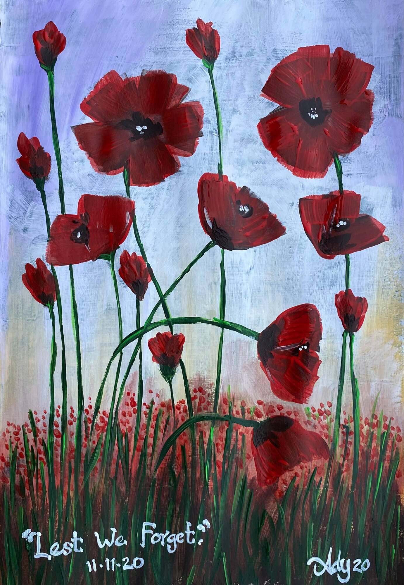 Remember Poppies - Event Booking - Painting pARTy