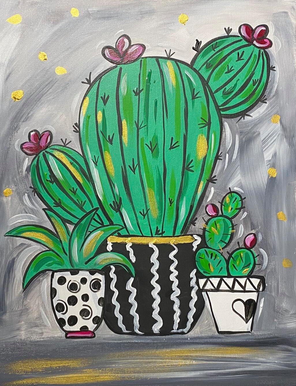 Katie's Birthday Party Event Booking Painting pARTy