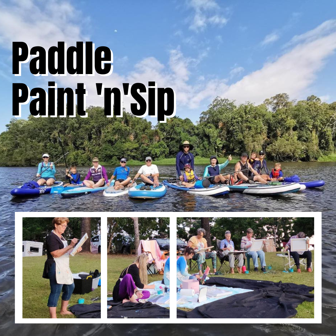 Paddle, Paint and Sip! Event Booking Painting pARTy